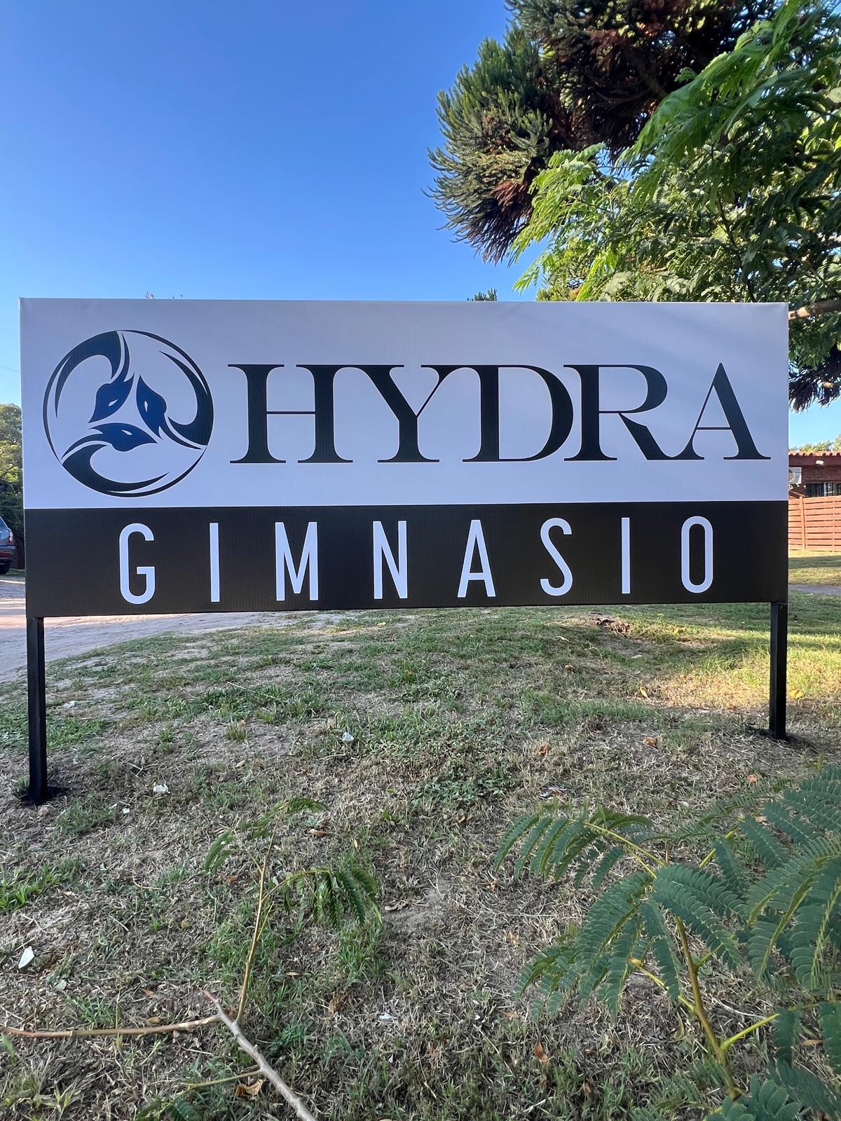 Cartel estructura para gimnasio HYDRA